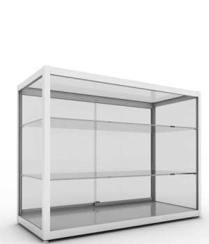 Glass Countertop Showcase Hire