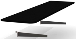 Slatwall Timber Shelves
